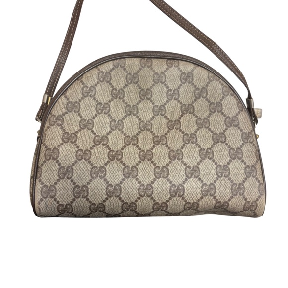 Gucci vintage monogram gg brown crossbody bag - Picture 10 of 16
